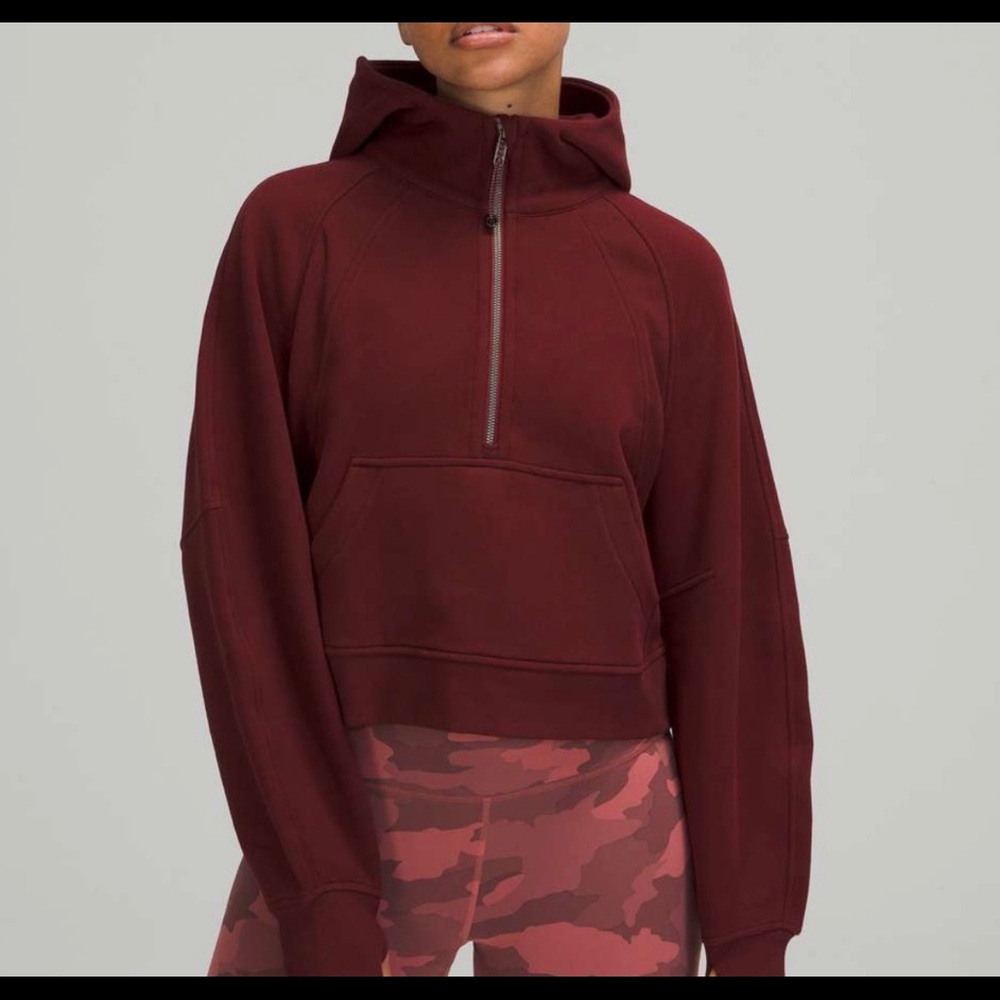 Lululemon scuba oversized half zip
